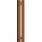Ekena Millwork True Fit PVC, Two Board Spaced Board-n-Batten Shutters, Burnt Toffee, 11 1/4W x 27H, PR TFP101SBF11X027BT - alternate 12